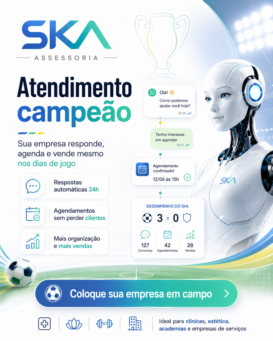 Atendimento campeão - Gestão de pacientes